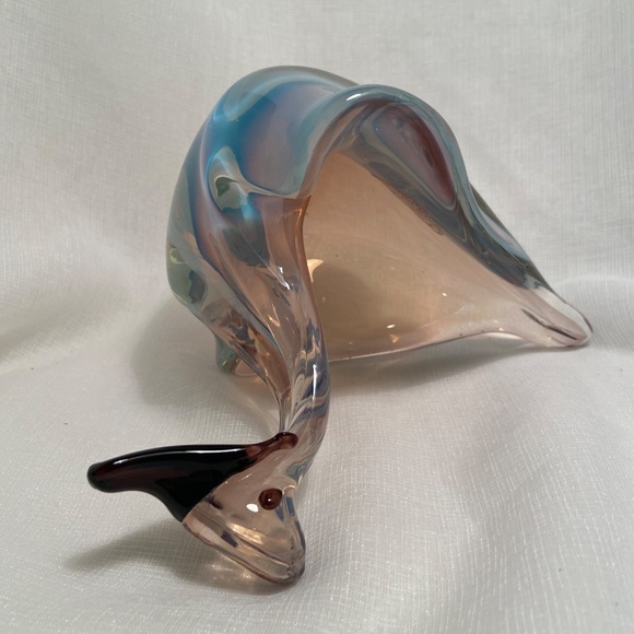 Vintage Murano Glass Duck Bowl – Hand-Blown Venetian Art Glass Italy - Picture 11 of 15